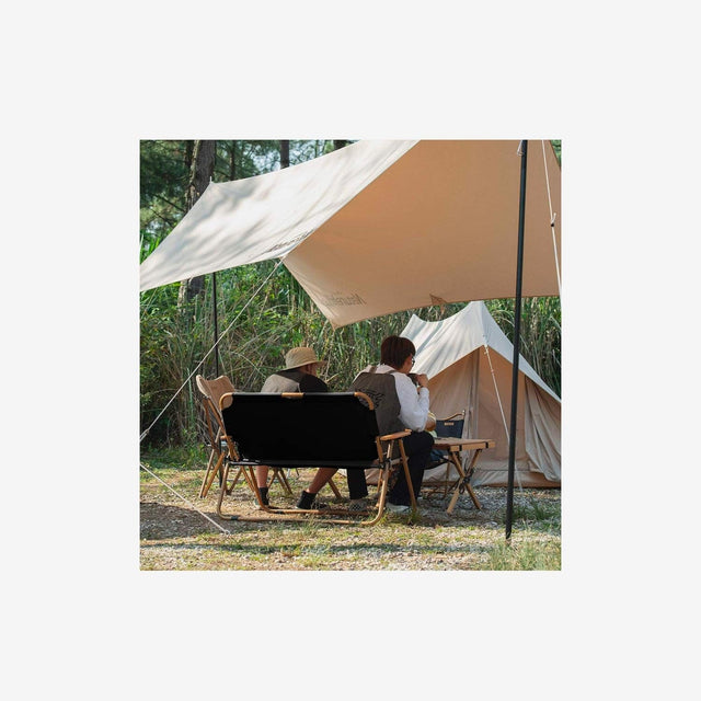 Portable Double Folding Chair