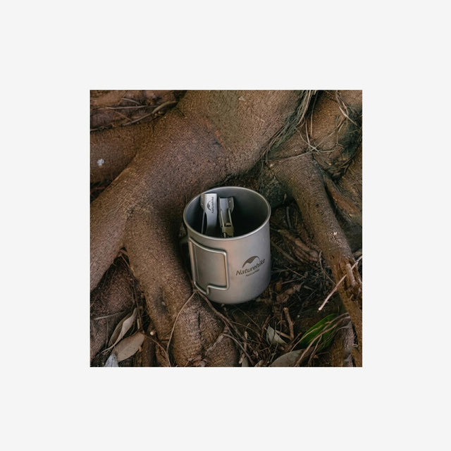 Titanium Alloy Folding Spork