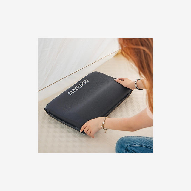 Backpacker with foam pillow