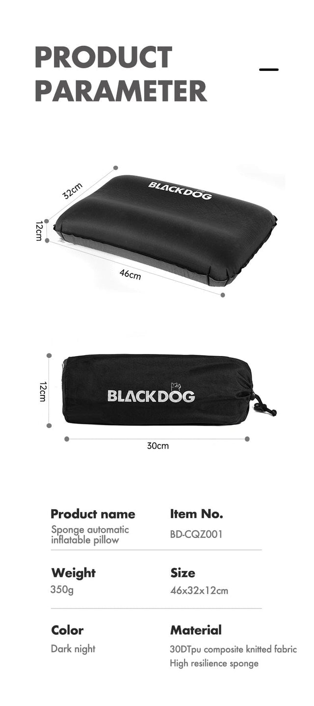 Inflatable Foam Pillow
