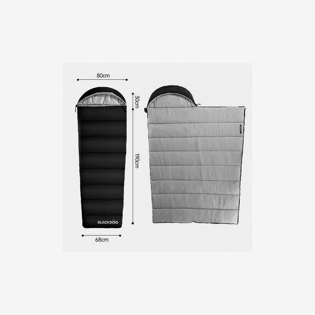 Hooded Trapezoid Sleeping Bag