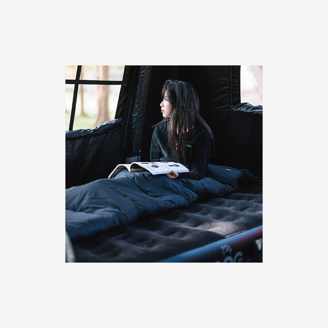 Hooded Trapezoid Sleeping Bag