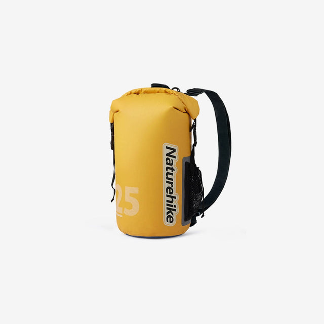 Naturehike waterproof backpack bag in bright orange for outdoor and hiking use