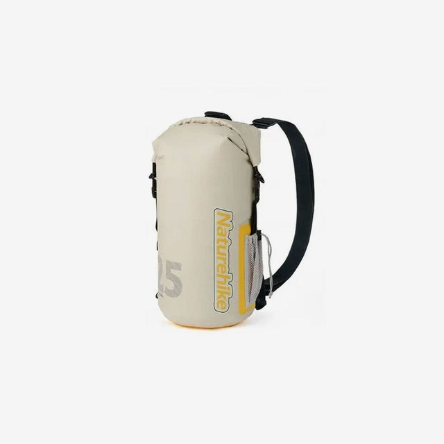 Naturehike waterproof backpack bag in bright orange for outdoor and hiking use