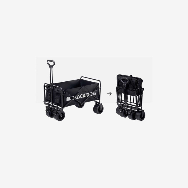 City Walk Trolley folded down and packed for storage