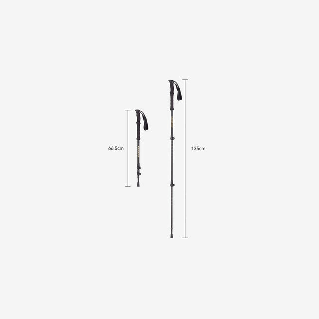 Ultralight 6061 Aluminium Trekking Pole Double Set