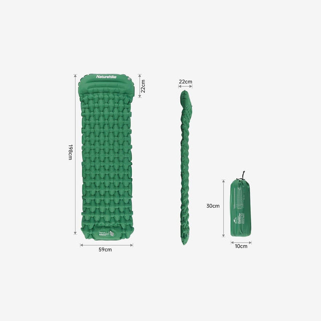 FC-12 pad folded and packed in a lightweight storage pouch