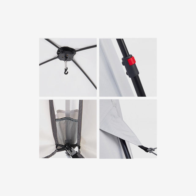Cloud Boundar Quick Opening Canopy (with four door curtains)