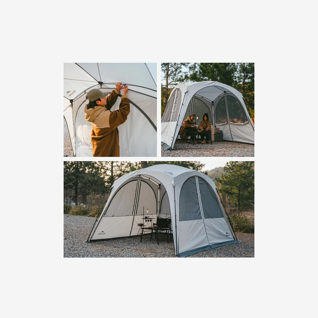 Cloud Boundar Quick Opening Canopy (with four door curtains)