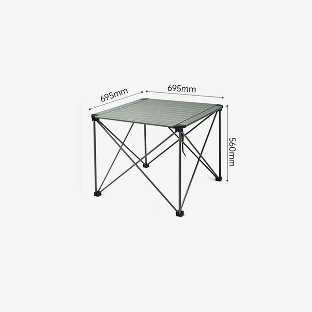 Portable Aluminium Folding Table (L)