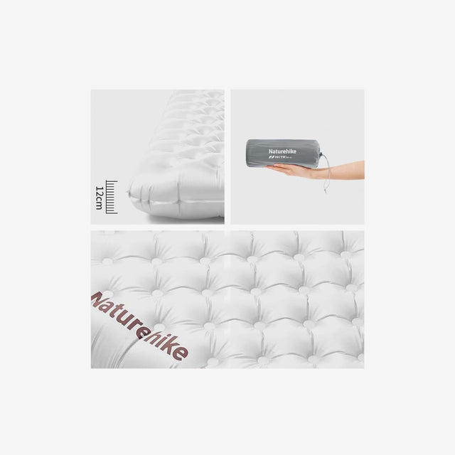 R8.8 sleeping pad rolled and packed into compact storage sack