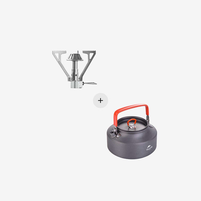 Camp Kettle + Ultralight Folding Camp Stove Bundle
