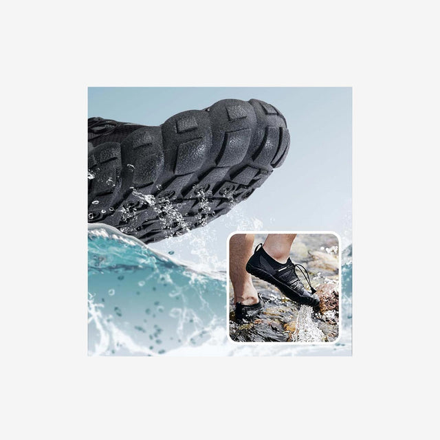Colour-block Mesh Wading Shoes