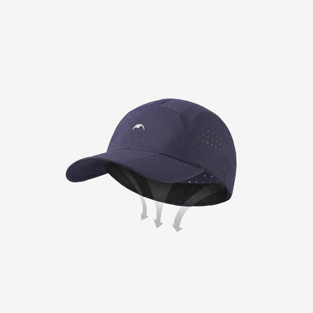 Lightweight folding baseball cap