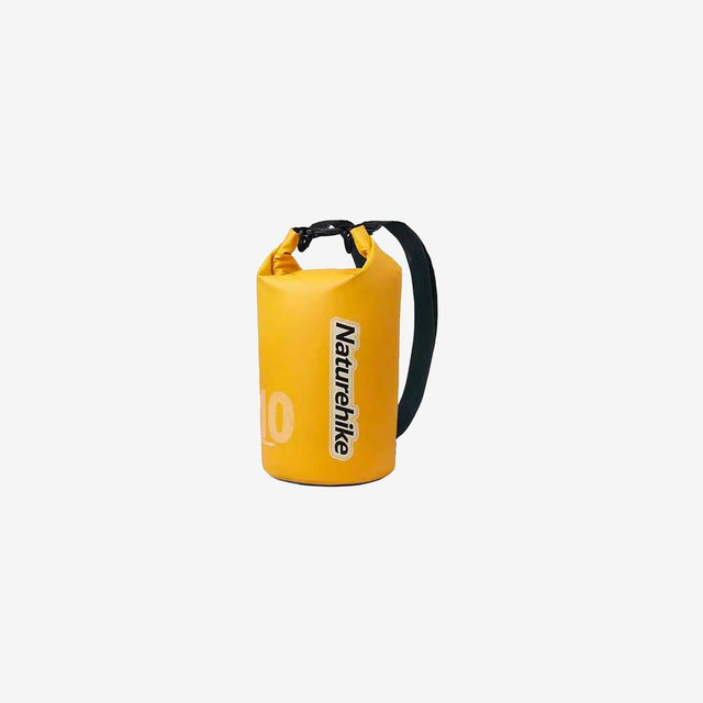 Naturehike waterproof backpack bag in bright orange for outdoor and hiking use