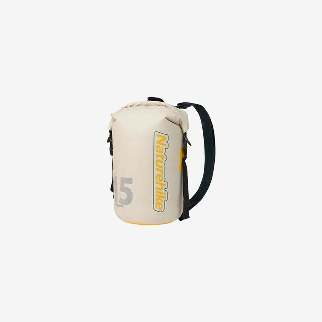 Naturehike waterproof backpack bag in bright orange for outdoor and hiking use
