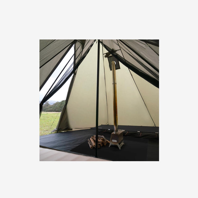 Pasture Fire Octagonal Pyramid Tent