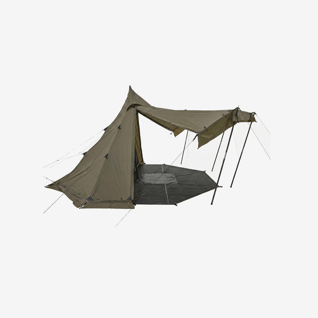 Pasture Fire Octagonal Pyramid Tent