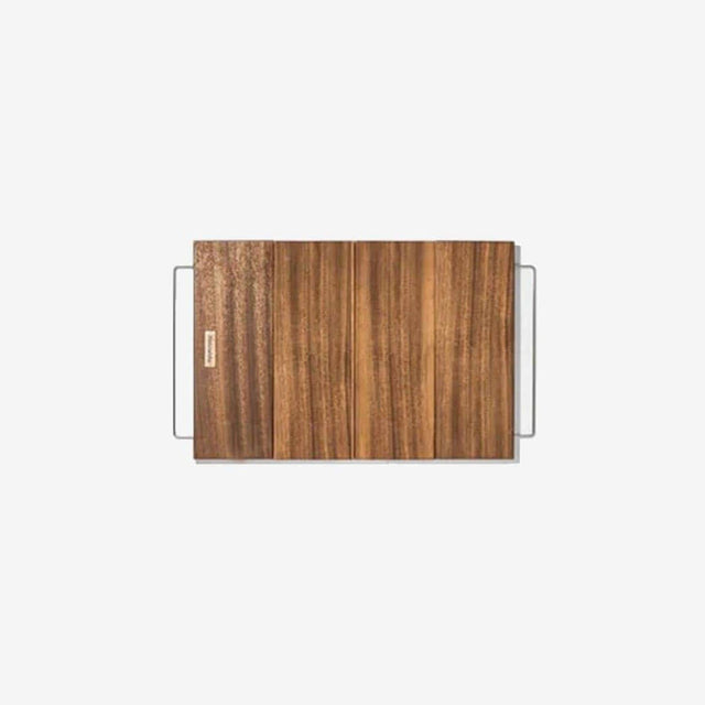 50L Folding Storage Box Wood Top