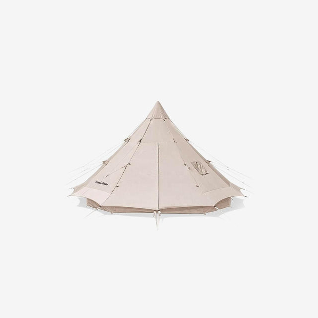 Naturehike 12.3 cotton pyramid tent with center pole and classic design