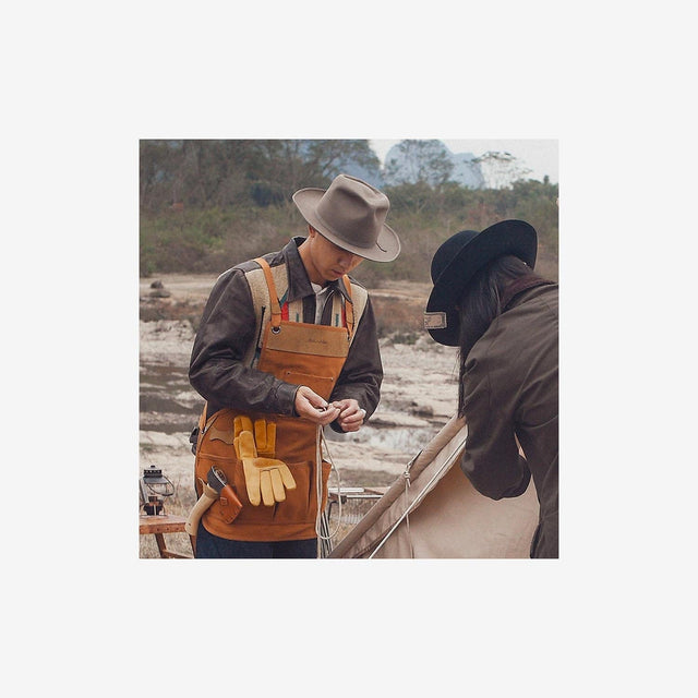 Multifunction Canvas & Leather Apron