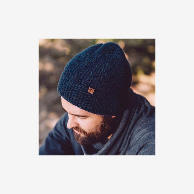 Chunky Wool Knitted Beanie