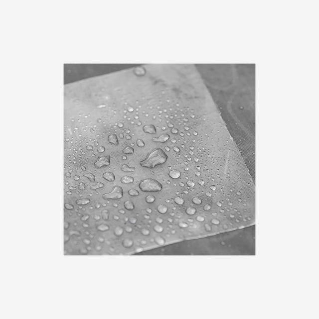 Close-up of clear TPU patch texture, adhesive backing, and cut-to-fit flexibility