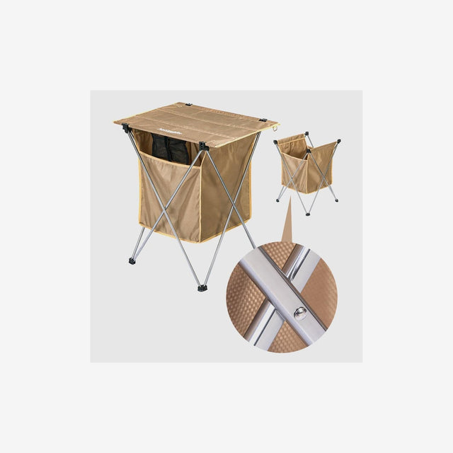 Ultralight Folding Table with Storage