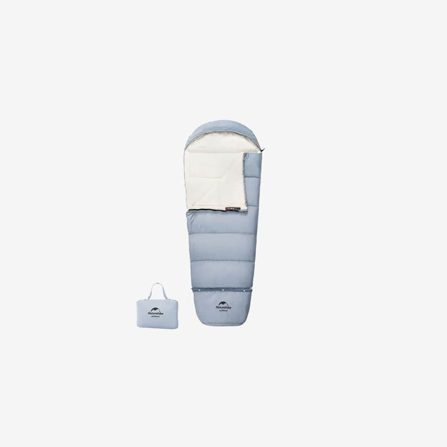Naturehike children’s growing sleeping bag with adjustable length for kids camping