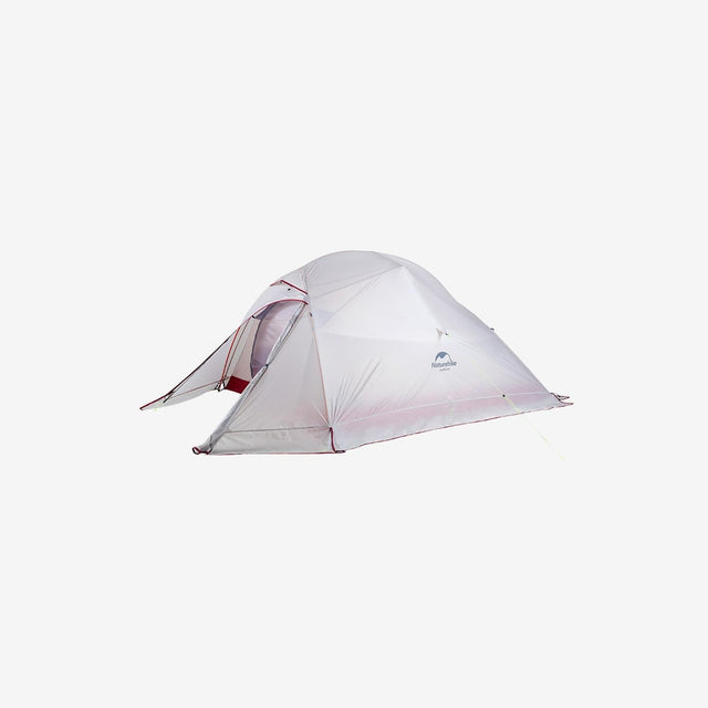 Side view showing snow skirt