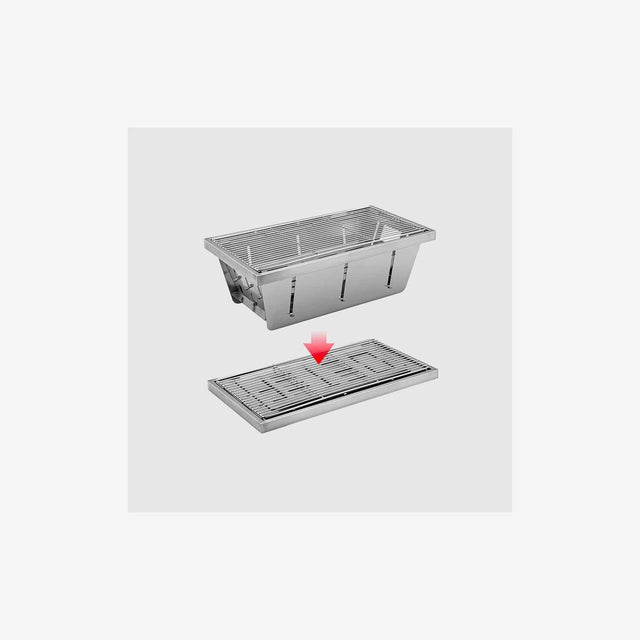 Portable Folding Stainless Steel Braai