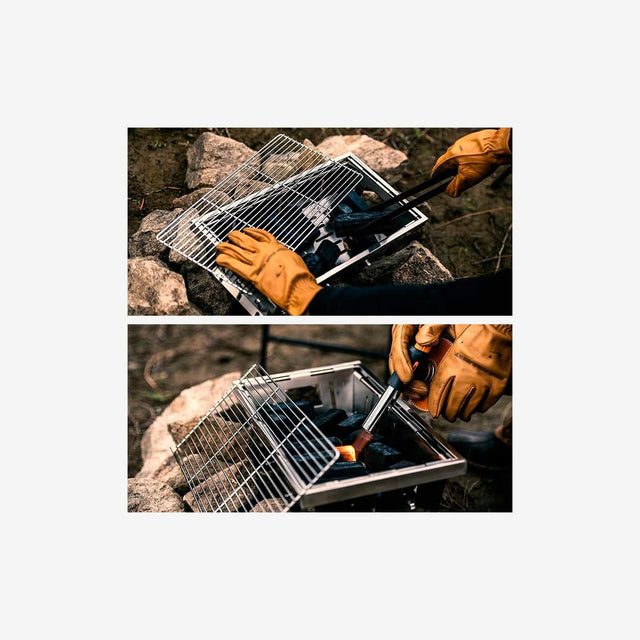 Portable Folding Stainless Steel Braai