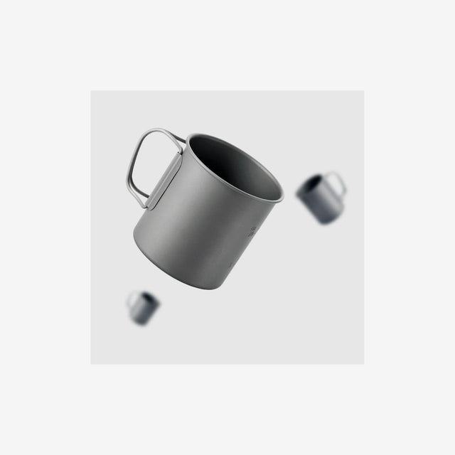 Titanium Cup with Lid