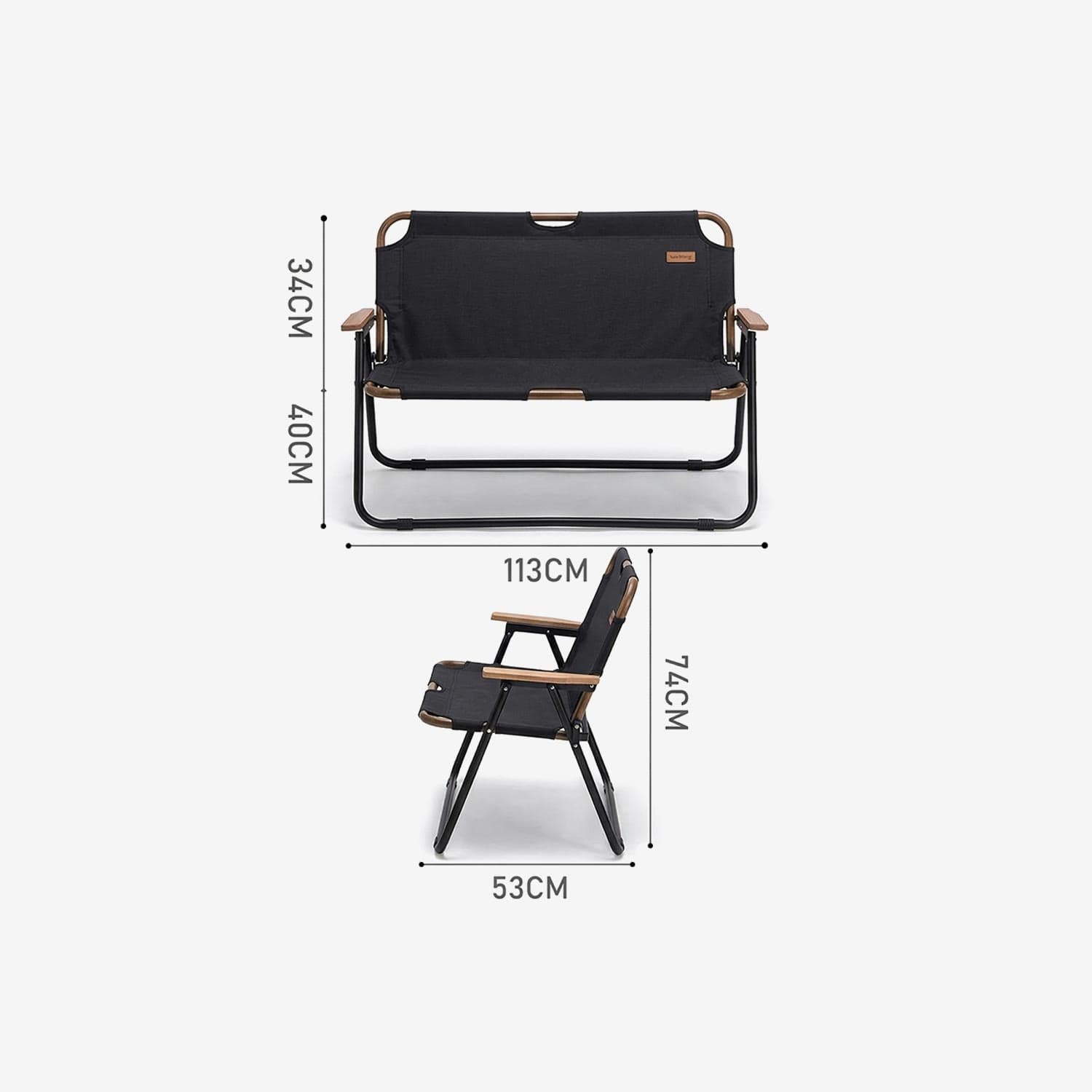 Portable Double Folding Chair – Naturehike
