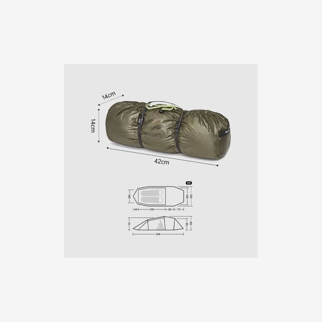 Opalus Ultralight 2P Tunnel Tent 15D