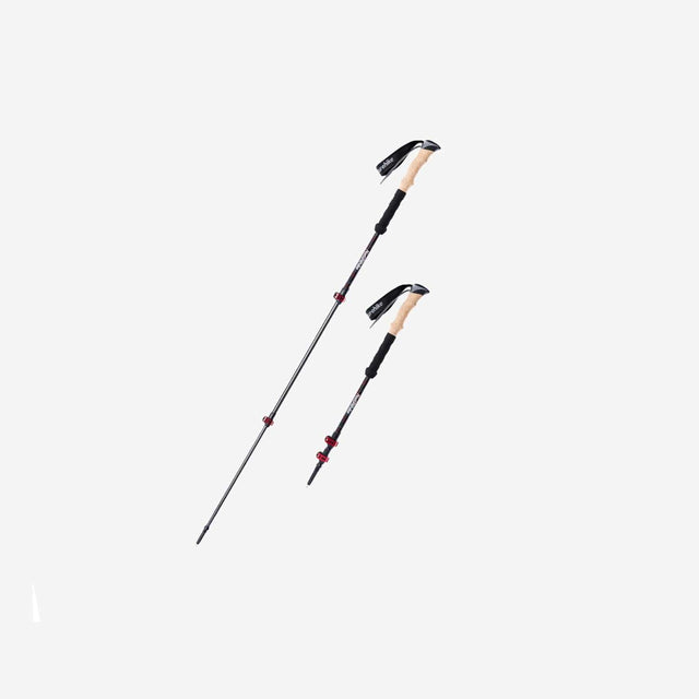 3-Node Carbon Fibre Telescopic Trekking Pole