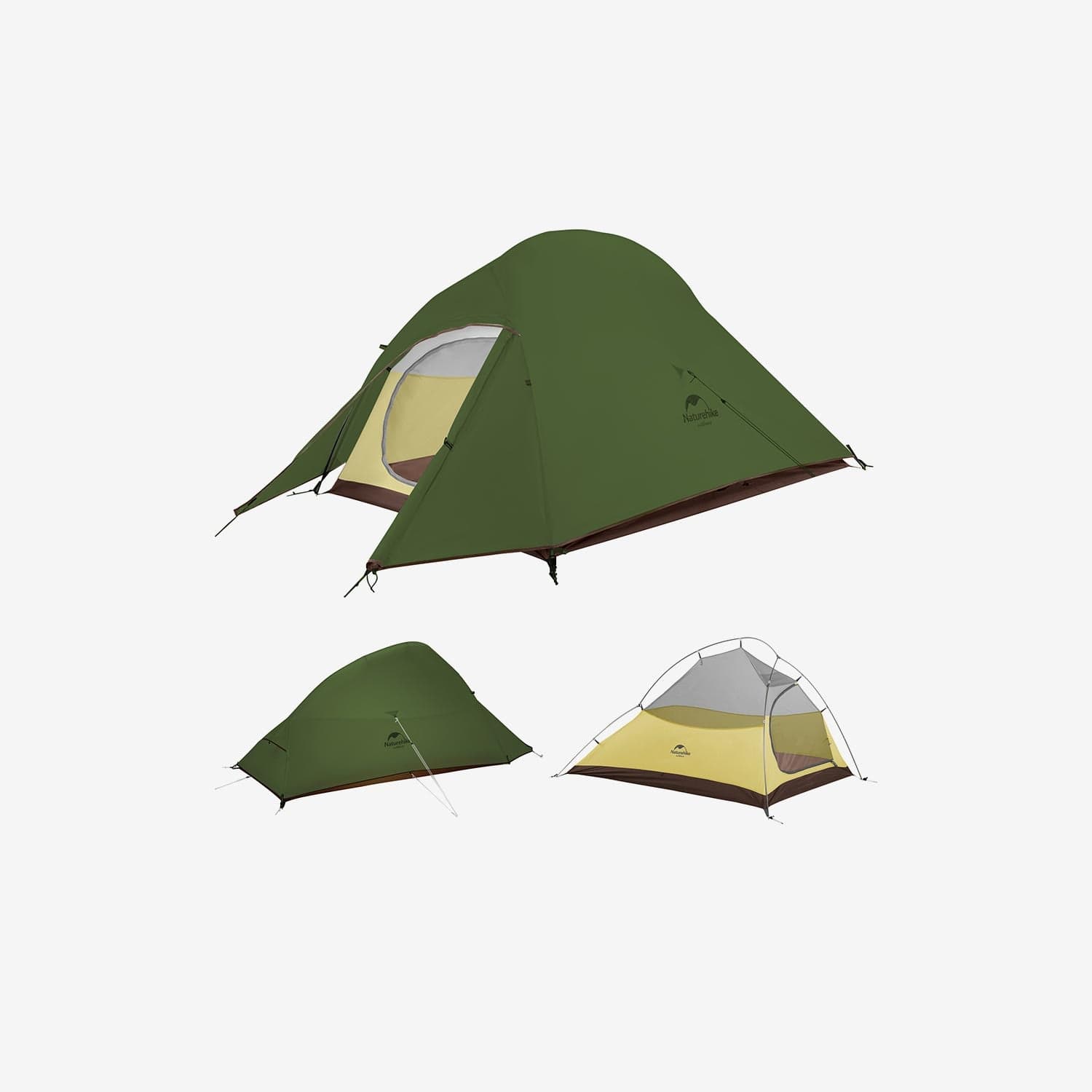 Naturehike ネイチャーハイク CloudUP 2X クラウドアップ 2 Cloud Up 2 Ultralight Tent 20D（クラウドアップ 2 ウルトラ