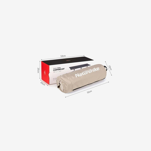 Folded XJC04 stretcher packed inside included lightweight storage bag