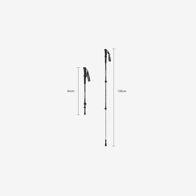 Aluminium Carbon Trekking Pole