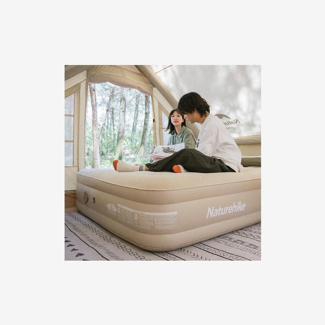 PVC Airbed with Built-in Air Pump