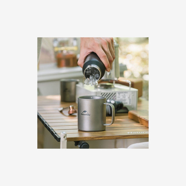 Titanium Double Wall Vacuum Mug