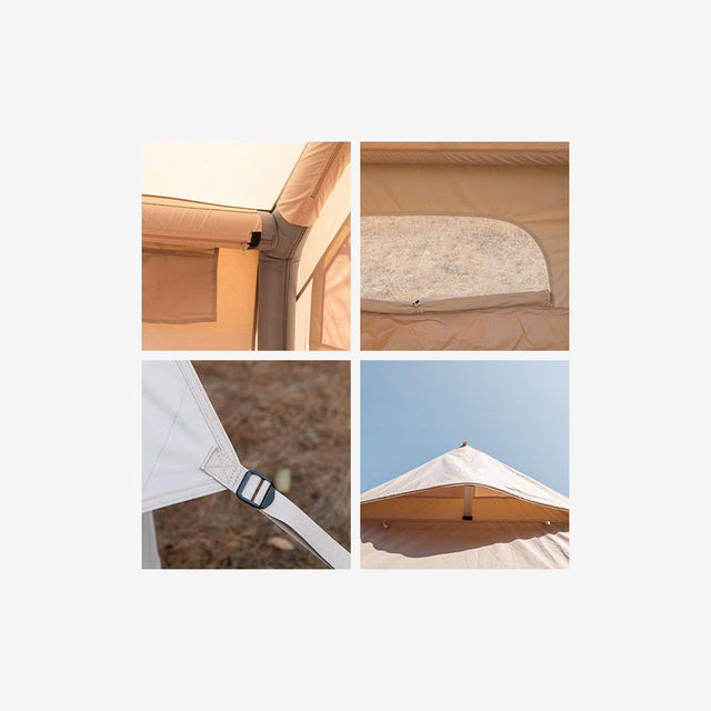 6.3 Air Pole Inflatable Cotton Glamping Tent