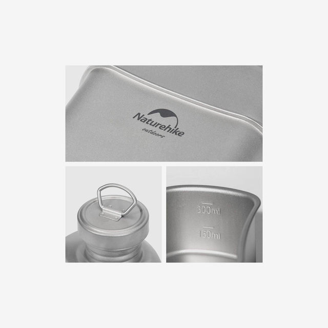 Military Style Titanium Mess Kit