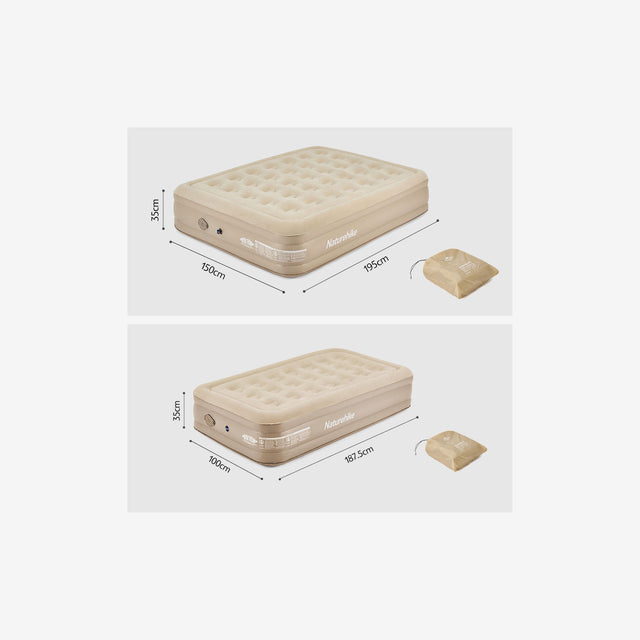 PVC Airbed with Built-in Air Pump
