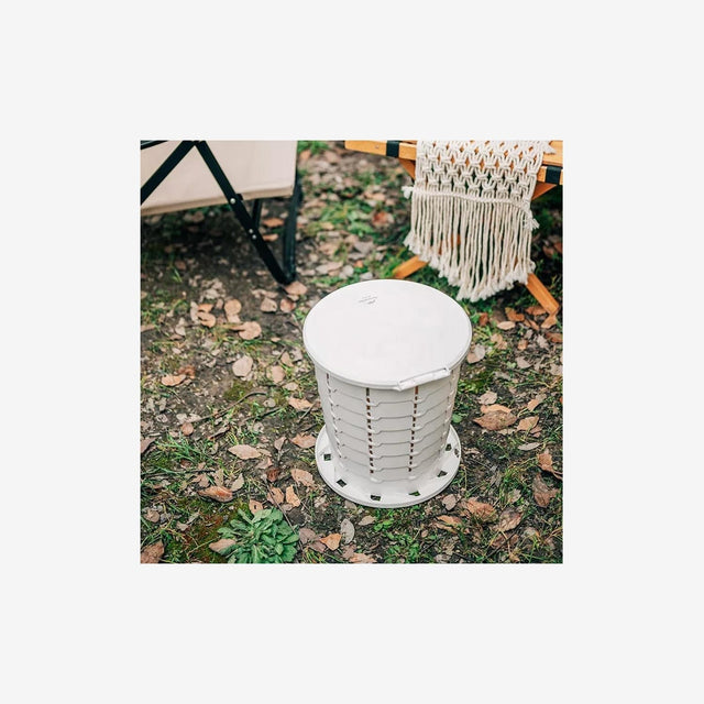 Foldable Outdoor Toilet & Refuse Bin