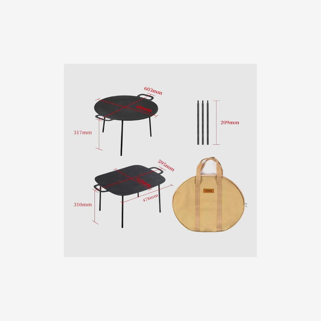 Large Cast Iron Pan