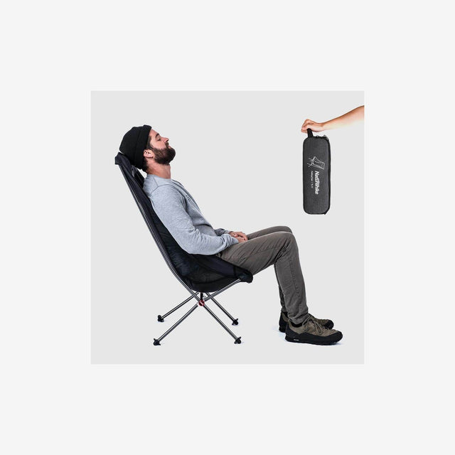 High Back Folding Moon Chair